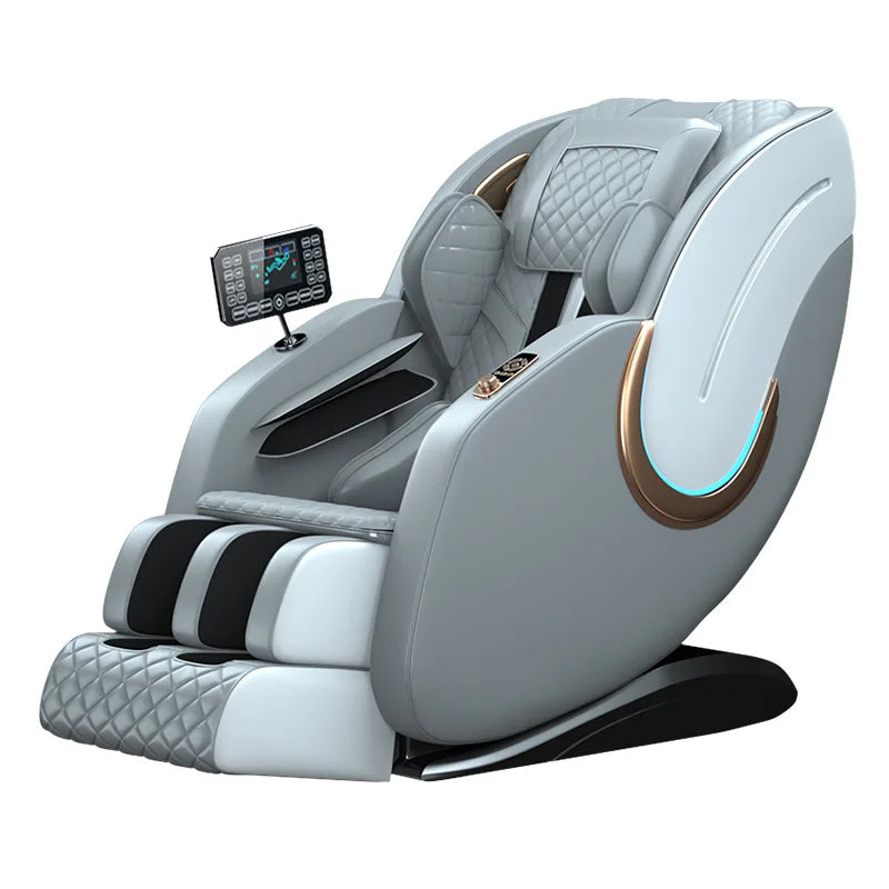 Full Body Zero Gravity Massage Chair, Back, Waist, Hips, Legs, Foot Massage, 10 Rollers Massage, Waist Heating, Lcd Touch Screen