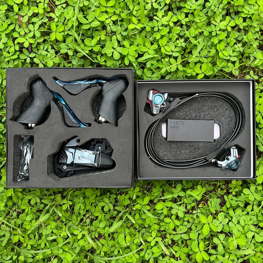 WHEELTOP GEX Wireless Electronic Gravel Bike Groupset 3-14S Hydraulic Disc Brake and Rim Brake Rear Derailleur Shifters