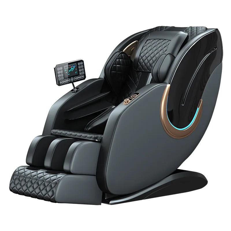 Full Body Zero Gravity Massage Chair, Back, Waist, Hips, Legs, Foot Massage, 10 Rollers Massage, Waist Heating, Lcd Touch Screen