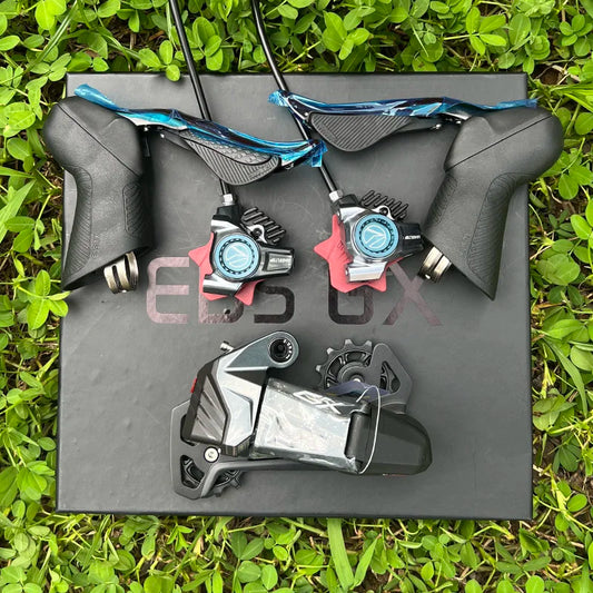 WHEELTOP GEX Wireless Electronic Gravel Bike Groupset 3-14S Hydraulic Disc Brake and Rim Brake Rear Derailleur Shifters