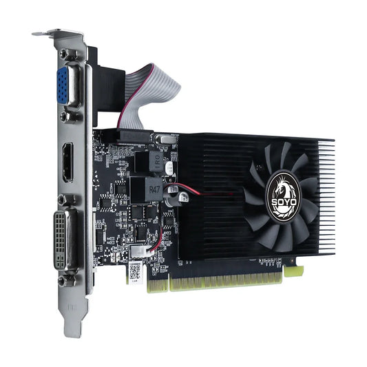 SOYO Geforce GT730 4GB Graphics Card GDDR3 GPU 128Bit HDMI-compatible VGA DVI PCI-E 3.0 Placa De Video for Desktop Computer