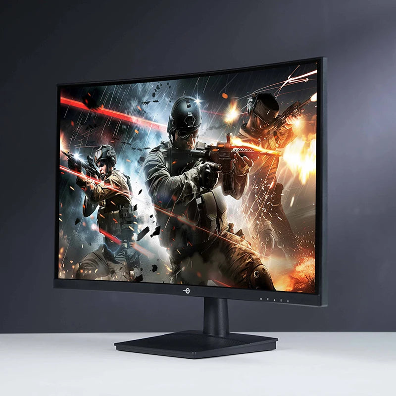 Titan Army 27inch Full HD Curved Gaming Monitor 300Hz HVA 1ms GTG 1500R HDR10 10.7 Billion Colors Wall-Mountable Computer Screen