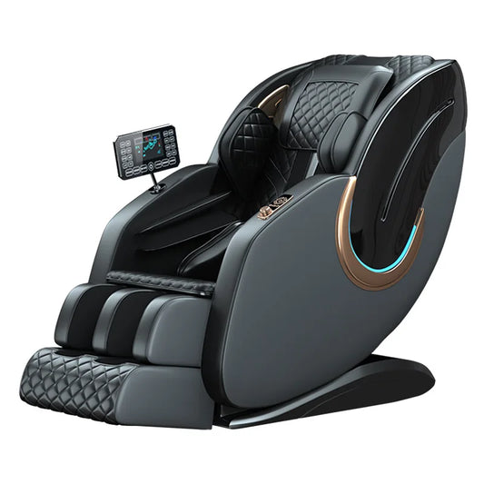 Full Body Zero Gravity Massage Chair, Back, Waist, Hips, Legs, Foot Massage, 10 Rollers Massage, Waist Heating, Lcd Touch Screen
